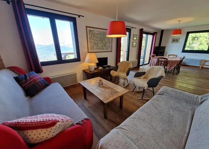 Chalet Renove Pour 9 Pers Avec Animaux Admis, St Michel De Chaillol - Fr-1-393-132