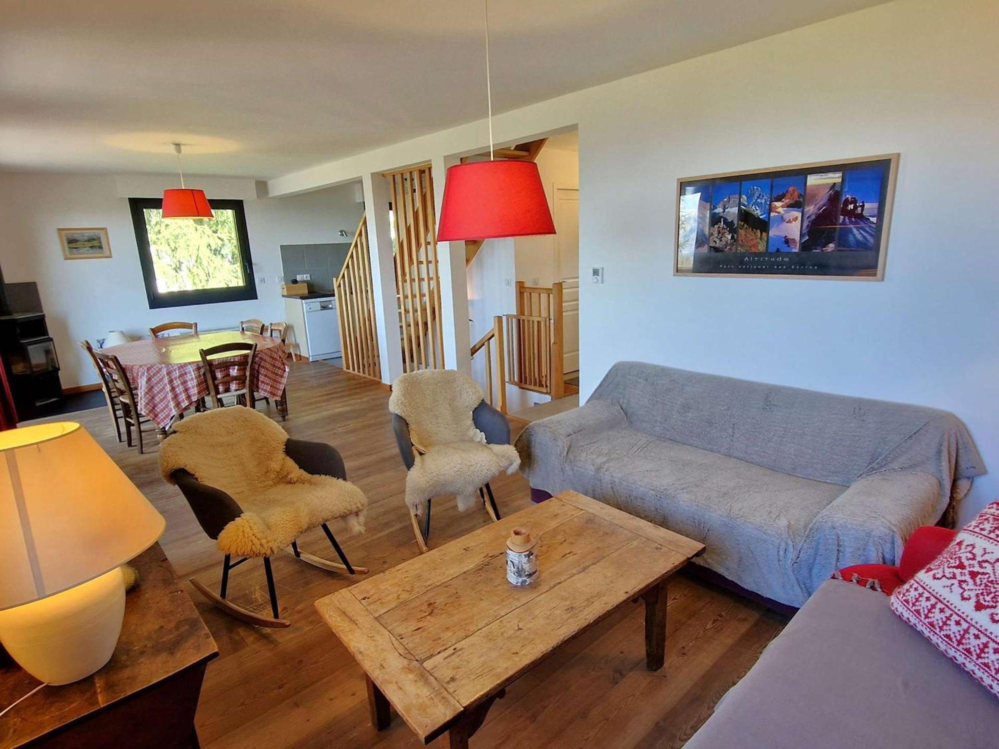 Chalet Renove Pour 9 Pers Avec Animaux Admis, St Michel De Chaillol - Fr-1-393-132 *